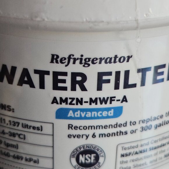 Amazon Basics Refrigerator Water Filter - Picture 6 of 6
